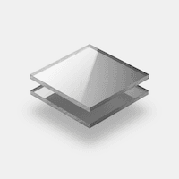 Plaques de plexiglass miroir