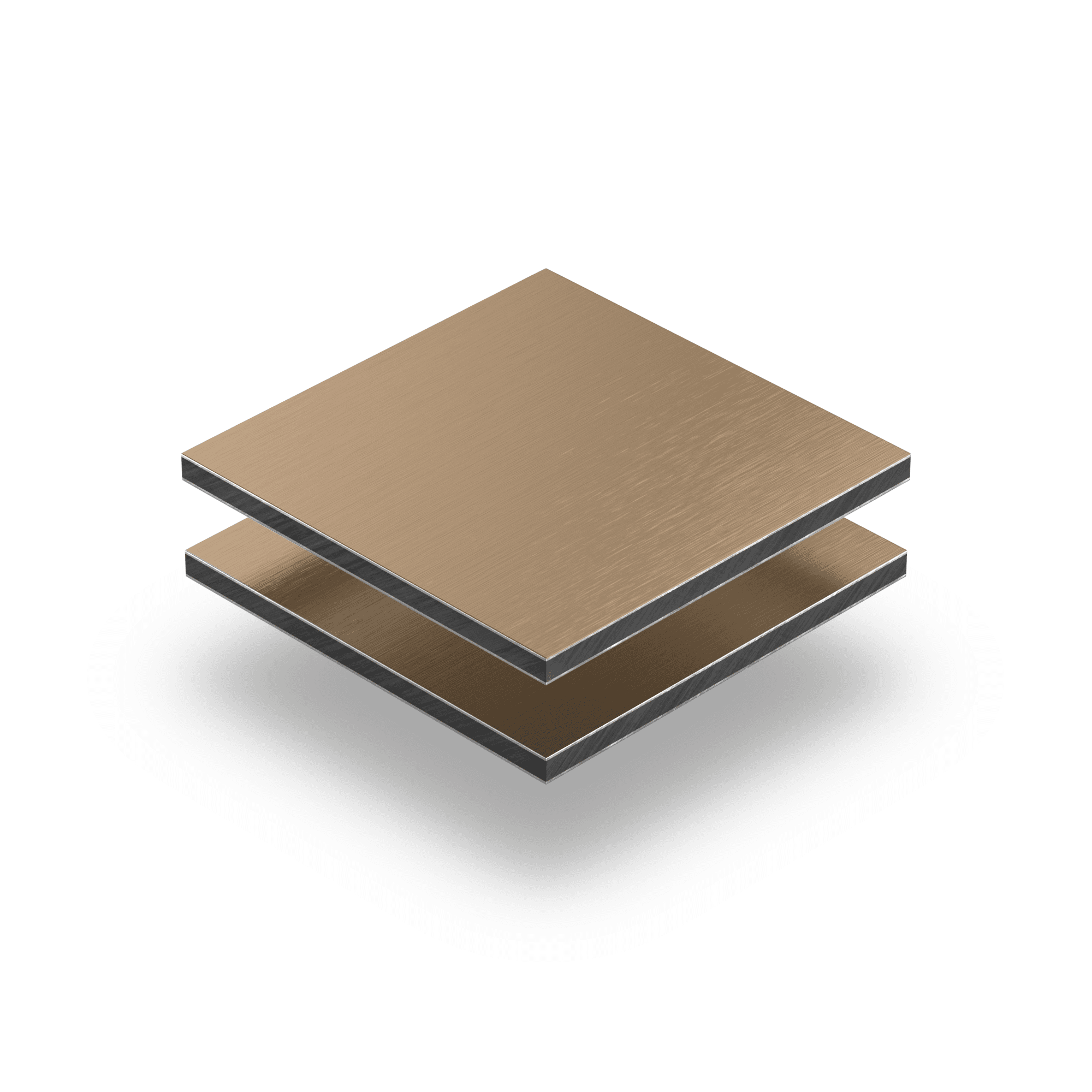 Alupanel brosse bronze