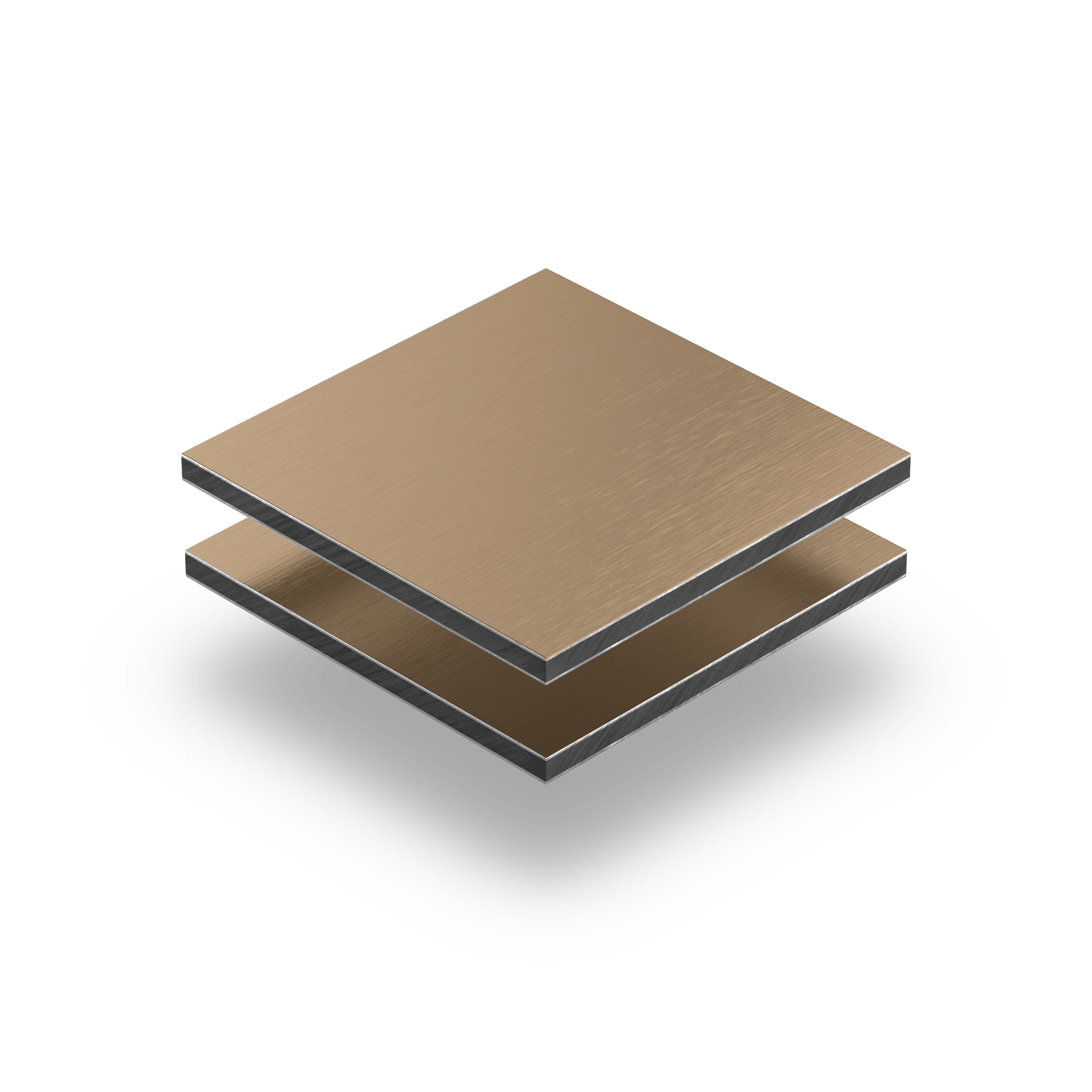 Alupanel brosse bronze