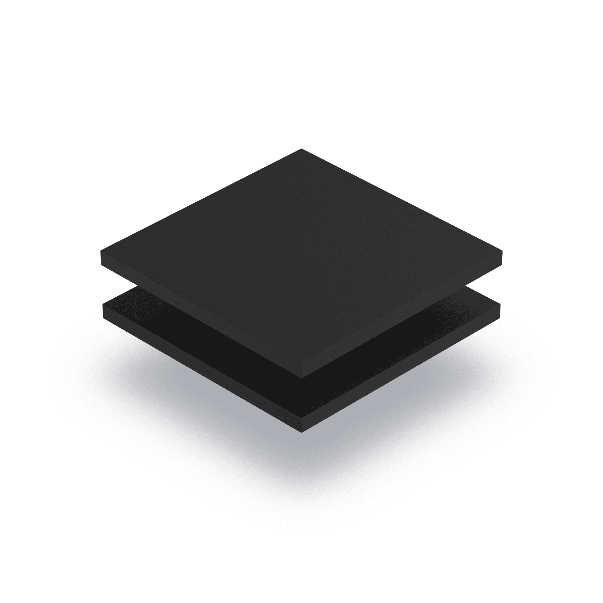 Plaque PVC mousse noir