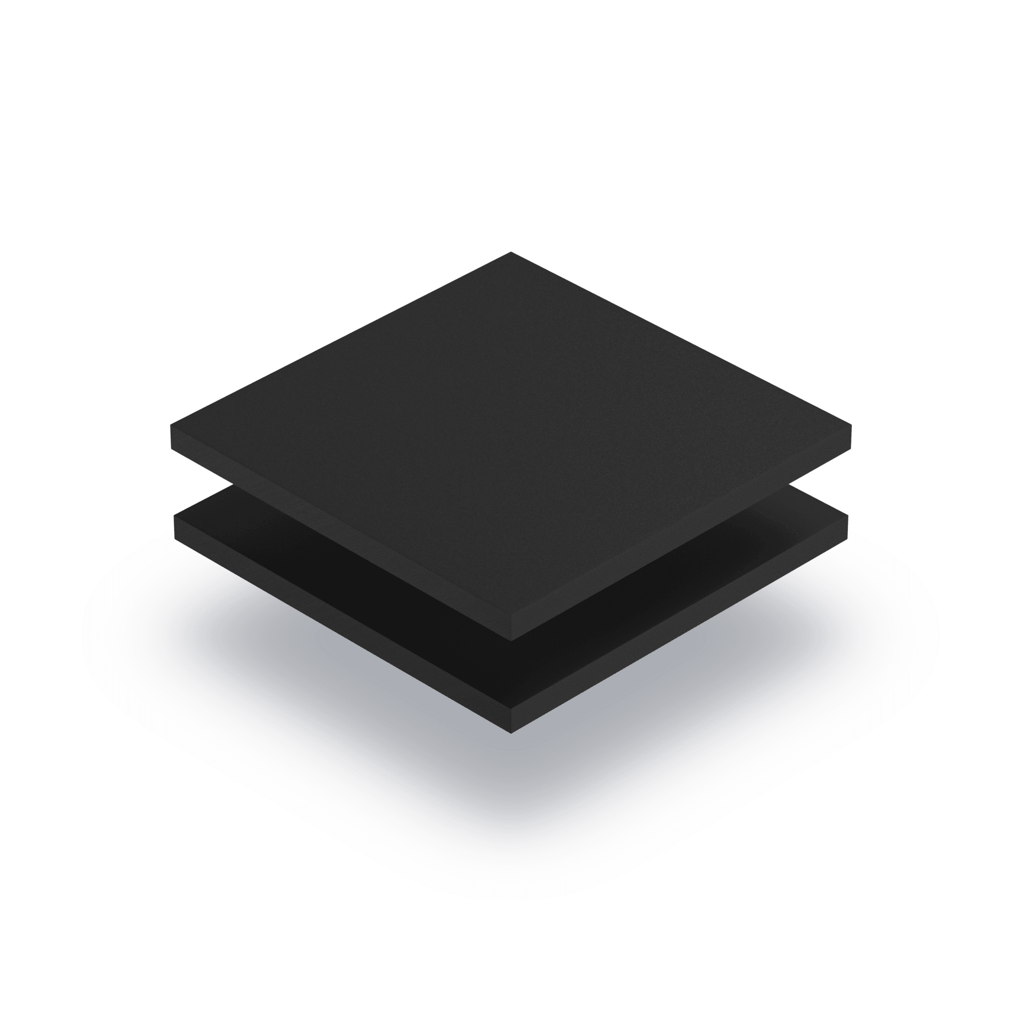 Plaque PVC mousse noir