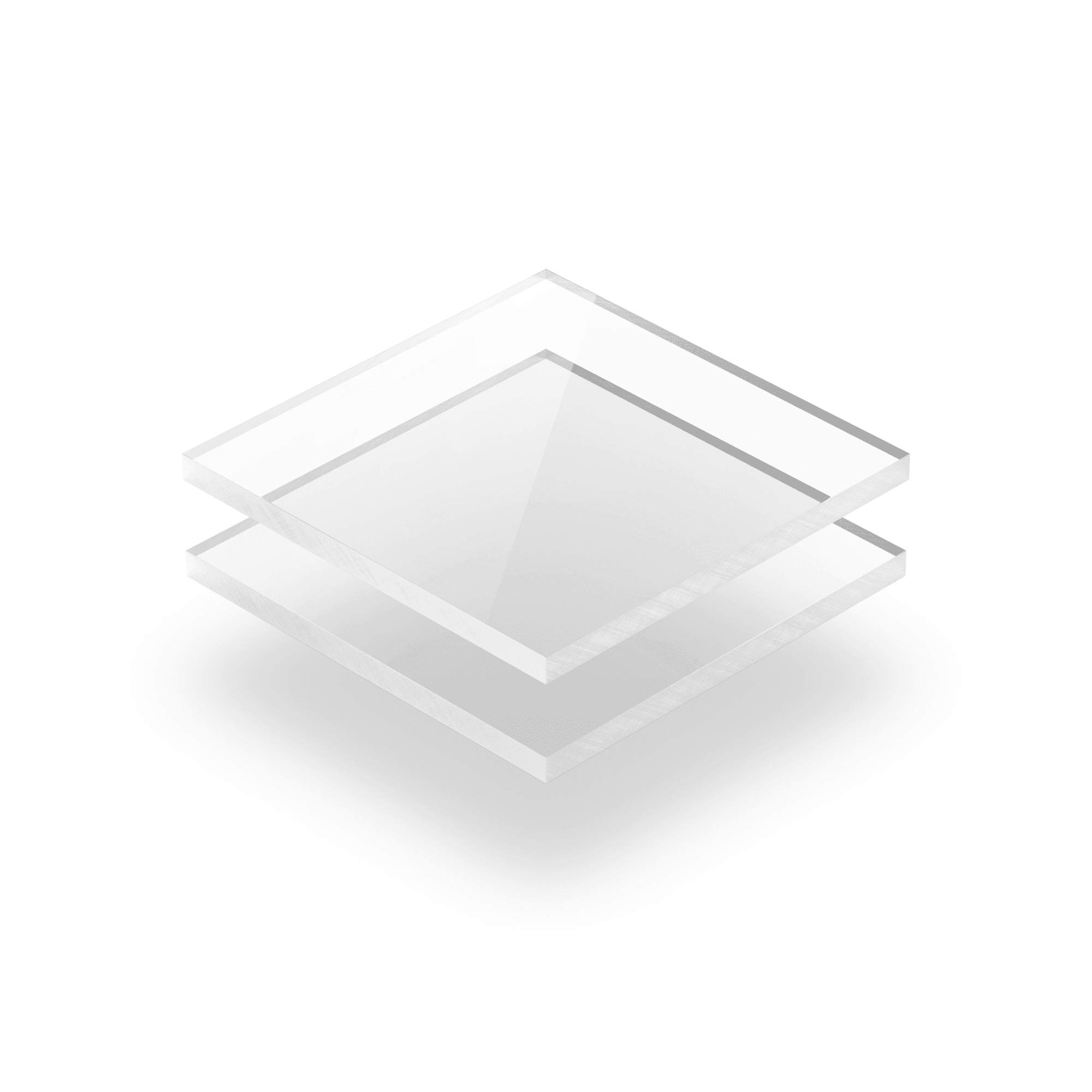 Plaque Plexiglass transparent