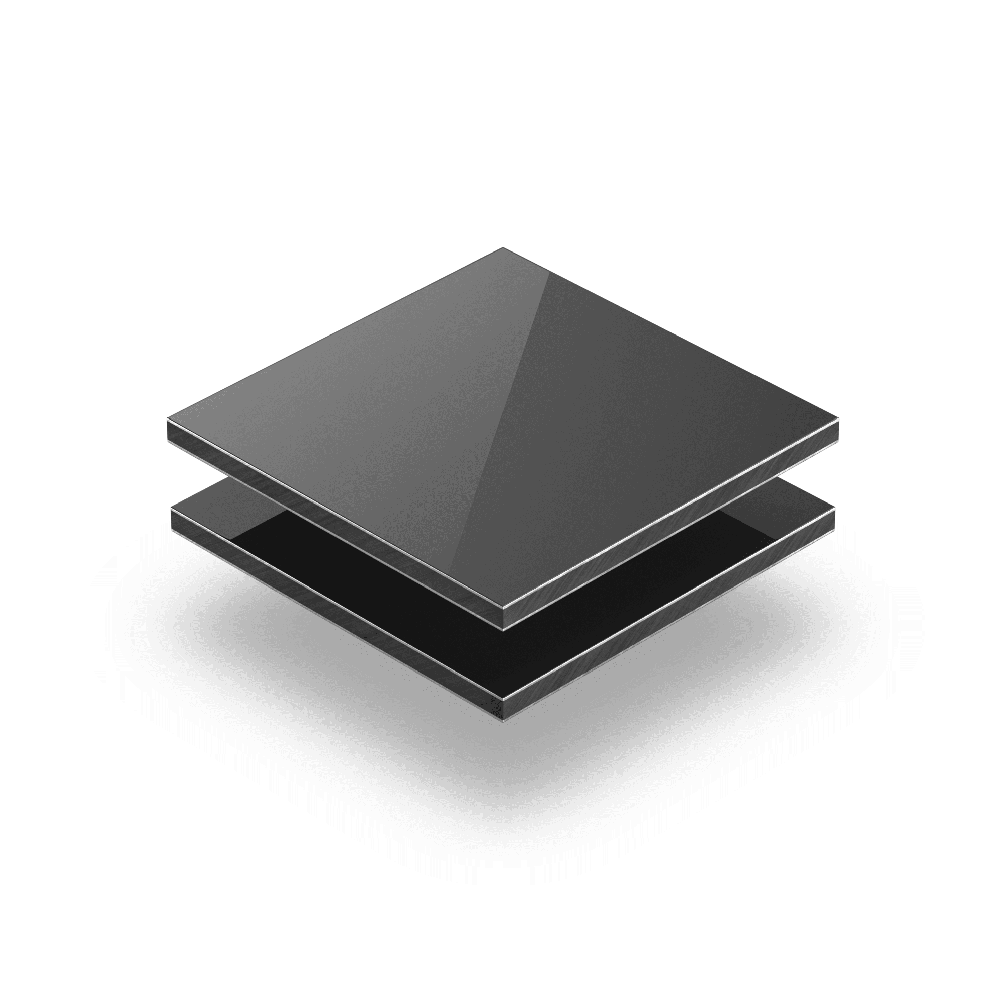 Plaque alupanel gris