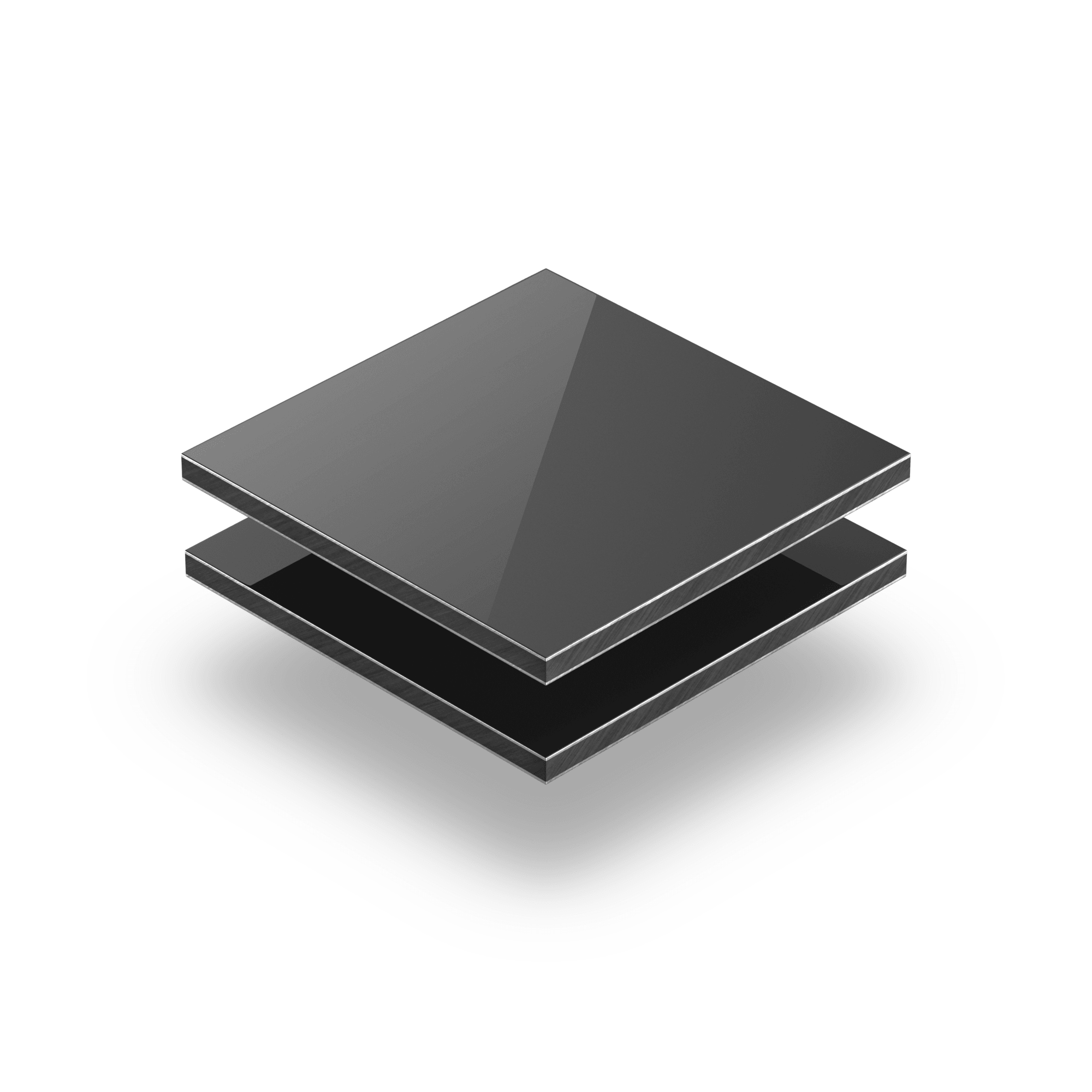 Plaque alupanel gris