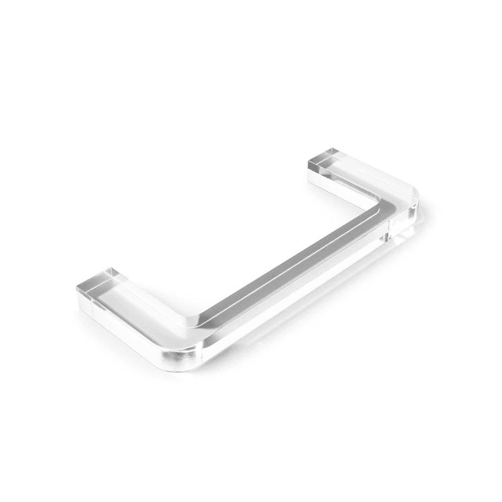 Plexiglas handvat