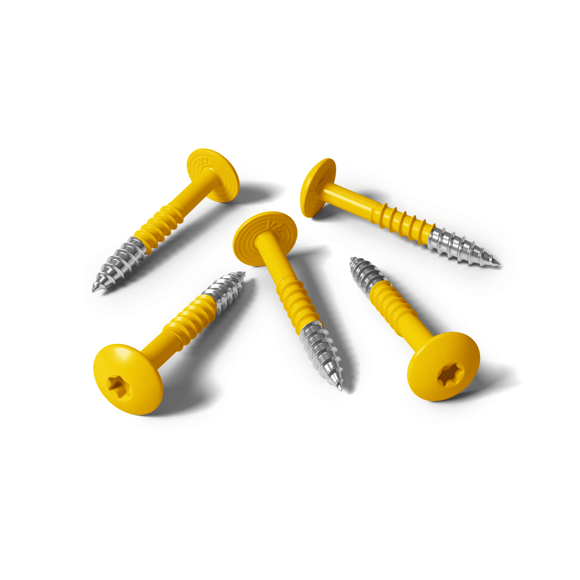 Vis HPL RAL 1003 jaune de securite