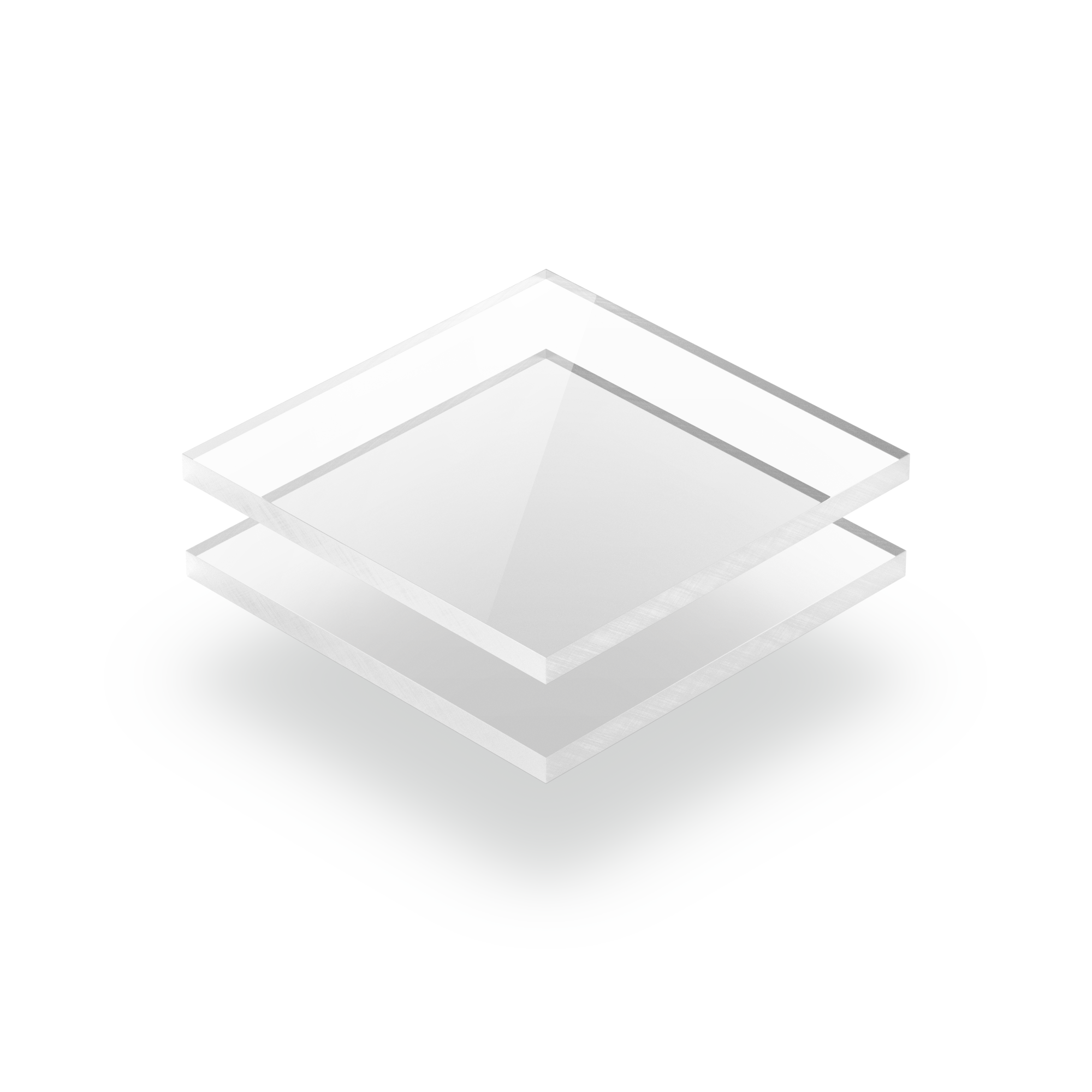 Plaque en Plexi transparent épaisseur 5mm 30x20cm