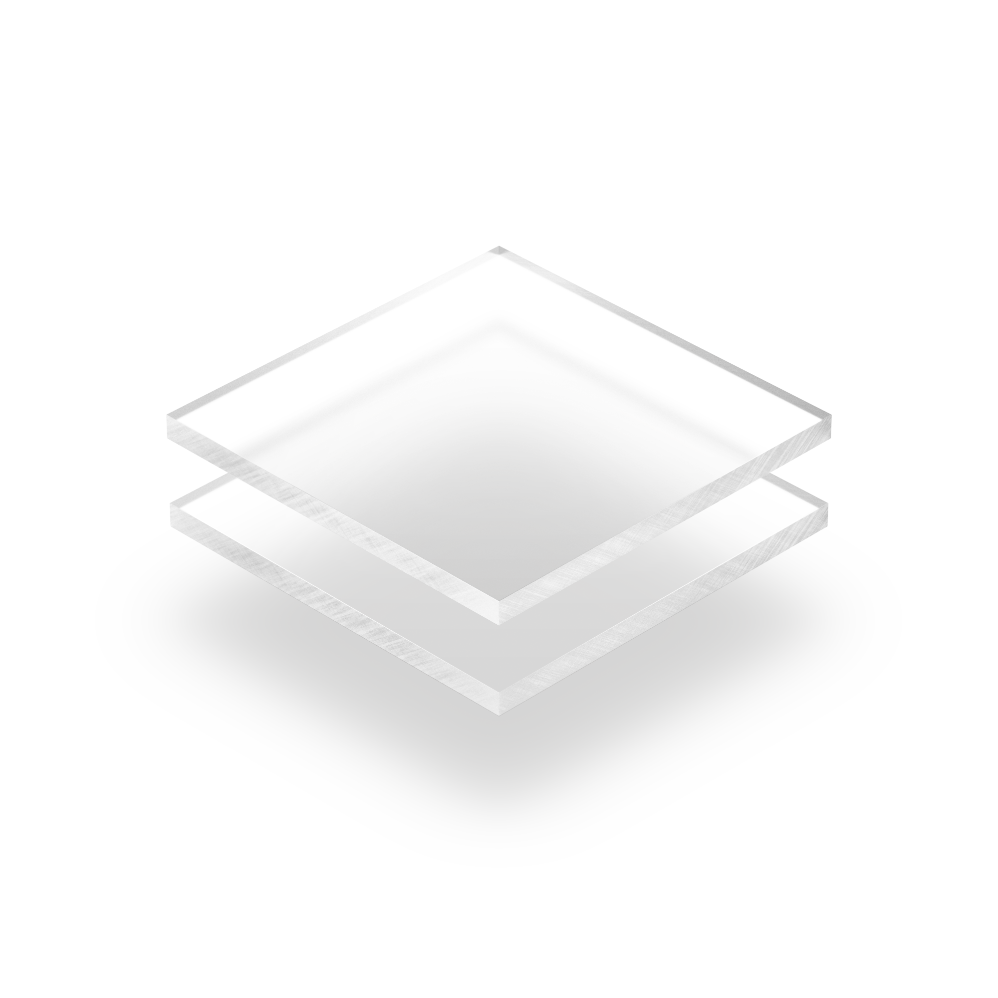 Plexiglass givré transparent 5mm