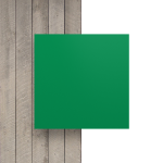 Devant plaque de lettres en plexiglass vert menthe mat